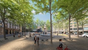 Der Wald muss in die Stadt, koste es, was es wolle. Die Stadt versuchte bei der Angabe der ...