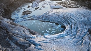 Ein Schicksaal von vielen: Der Schlatenkees-Gletscher in Tirol hat massiv abgebaut, der ...