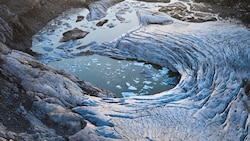 Ein Schicksaal von vielen: Der Schlatenkees-Gletscher in Tirol hat massiv abgebaut, der ...