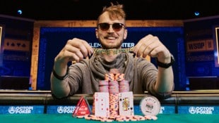 Roiter gewann heuer im Juni sein erstes goldenes Armband in Las Vegas.