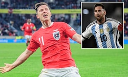 Michael Gregoritsch und Lionel Messi