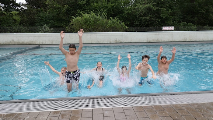 Im Ragnitzbad kann man voraussichtlich bis 20. September noch schwimmen und planschen.
