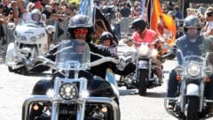 Das Highlight der European Bike Week: Die große Parade am Samstag