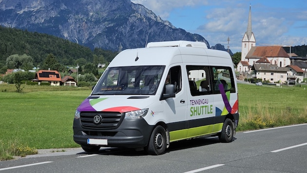 Das Tennengau Shuttle im Sommer