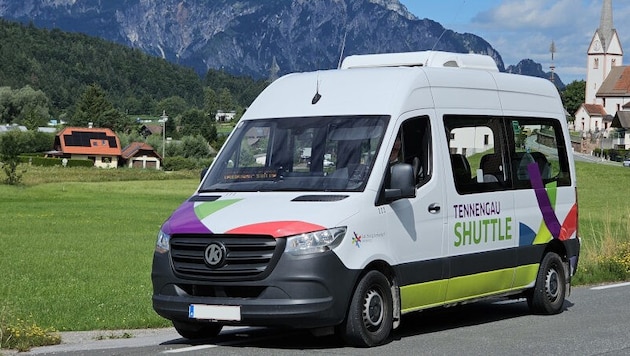 Im Tennengau fährt bereits ein regionaler Shuttle-Dienst.