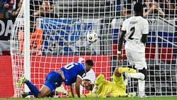 Antonio Rüdiger (re.) lief meist nur hinterher.