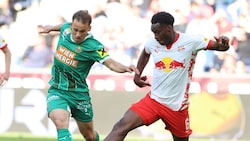 Nikolaus Wurmbrand (l.) und Samson Baidoo – hier im Bild bei der Partie zwischen Salzburg und ...