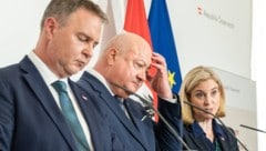 Schwierige Zeiten für die drei Parteichefs der Bundesregierung.