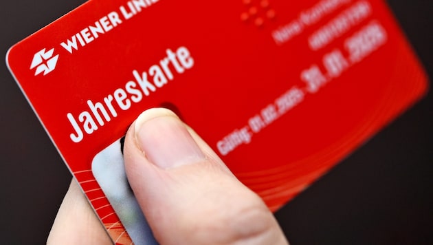 Ungefähr 100 € teurer wird die Jahreskarte der Wiener Linien mit 2026.