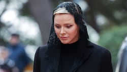Fürstin Charlene verband eine lange Freundschaft mit dem Modedesigner. Nun nahm sie mit einer ...