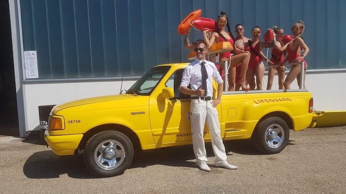 ... das Auto der Serie „Baywatch“.