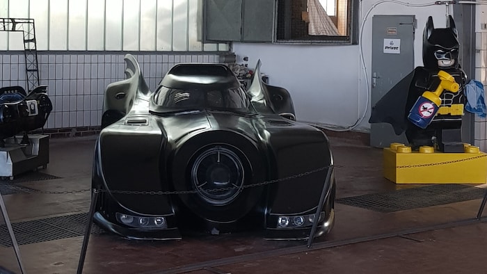 Das Batmobil wird ebenso zu sehen sein wie ...