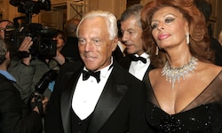 Giorgio Armani und Sophia Loren – der Designer hinterlässt ein enormes Erbe und wie jetzt ...
