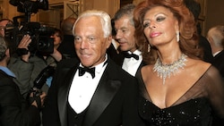 Giorgio Armani und Sophia Loren – der Designer hinterlässt ein enormes Erbe und wie jetzt ...