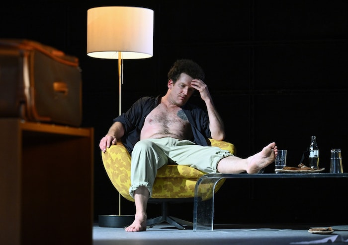 In Corona-Isolation: Raphael von Bargen in den Kammerspielen
