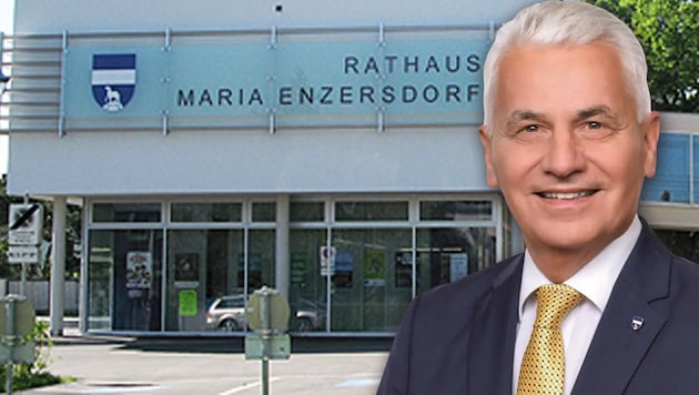 Johann Zeiner, Bürgermeister in Maria Enzersdorf, muss sparen und Tarife erhöhen. Große Projekte ...