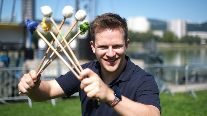 Multi-Perkussionist Christoph Sietzen