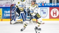 Für Maximilian Egger und Co. geht‘s morgen gegen die Vienna Capitals.
