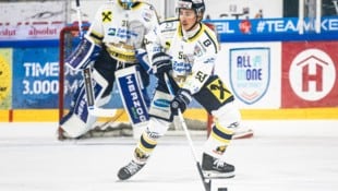 Für Maximilian Egger und Co. geht‘s morgen gegen die Vienna Capitals.