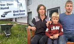 Nach der Drohung und den Schüssen ist die Familie froh, dass sie unverletzt geblieben ist.