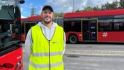 Glenn Gaalaas vom Osloer Busunternehmen Unibuss.
