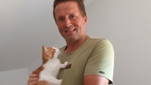 Michael Stracke mit einem seiner Schützlinge