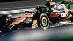Lando Norris war im zweiten Training in Monza der Schnellste.