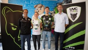 UVC Graz um Obmann Andreas Artl (re.) präsentierte das neue Design.