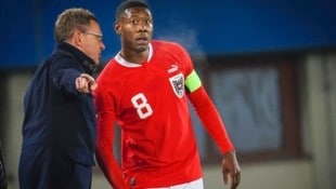 Was macht Teamchef Ralf Rangnick vor den Nations League-Spielen mit seinem Kapitän David Alaba?