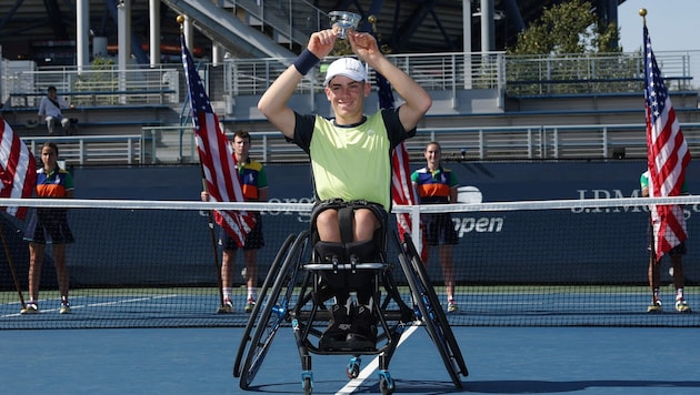 Der 17-jährige Maxi Taucher krönte sich zum doppelten US Open Champion