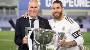 Zauberer und Raubein: Zinedine Zidane neben Sergio Ramos.