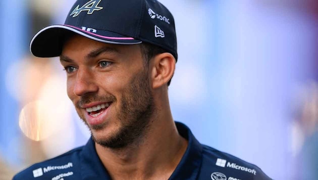 Perre Gasly bleibt.