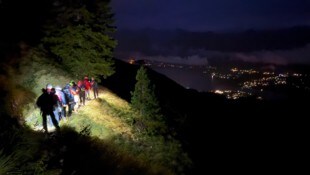Die Rettungsaktion ging bis 22.30 Uhr.