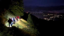 Die Rettungsaktion ging bis 22.30 Uhr.