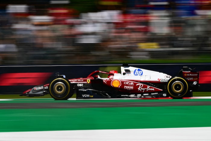 Charles Leclerc landetea auf Platz zwei.