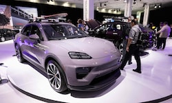 Porsche-Autoshow in Los Angeles im November 2024