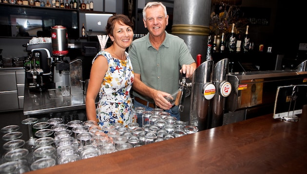 Neues Duo an der Spitze: Ewald Gossy und seine Lebenspartnerin Monica Marcon übernehmen das ...