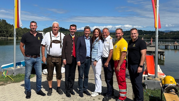 Verschiedenste Organisationen und Besucher wurden von den Vertretern begrüßt.