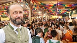 SPÖ-Chef Max Lercher ist Stammgast beim Altausseer Kirtag