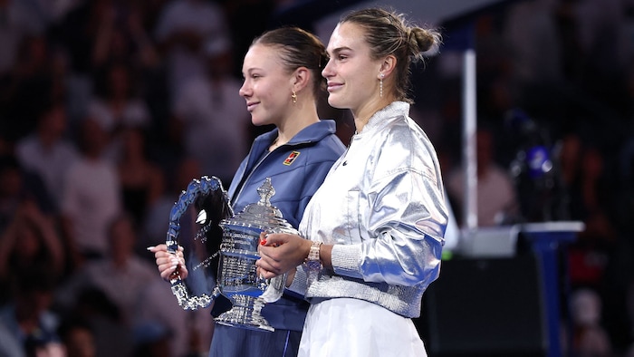 Amanda Anisimova (l.) zeigte diesmal mehr Gegenwehr als im Wimbledon-Finale, am Ende musste sie ...