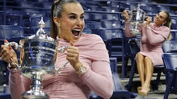Aryna Sabalenka hat auch das Modeln sichtlich drauf.