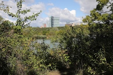 Der Bub wurde nahe dem Teich im beliebten Naherholungsgebiet Wienerberg entdeckt (Archivbild). ...