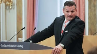 Michael Gruber ist der Landesparteisekretär der FPÖ in Oberösterreich. 