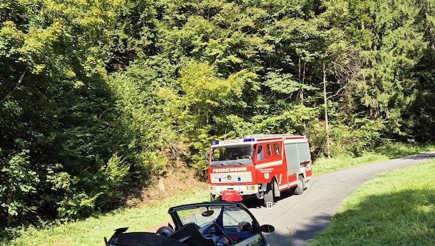 35 Feuerwehrleute waren an dem Einsatz beteiligt.