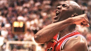 Basketballstar Michael Jordan.