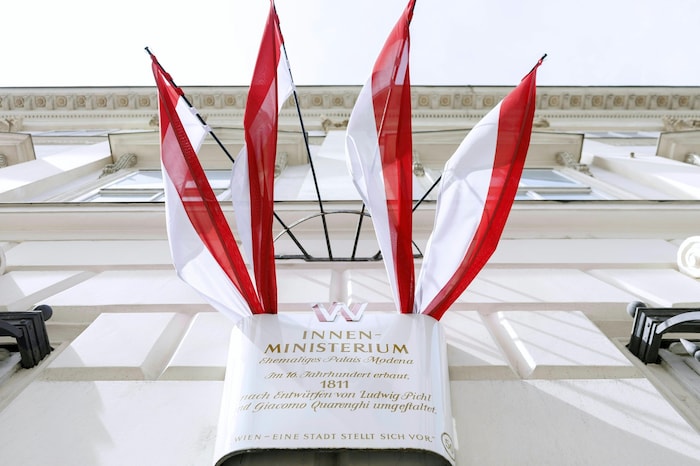 Das Innenministerium in Wien