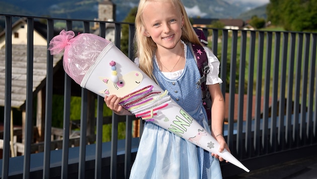 Anna Aigner, Taferlklasslerin aus Unternberg.