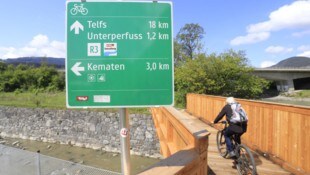 Jedes Jahr werden Lücken im Tiroler Radwegenetz geschlossen. 