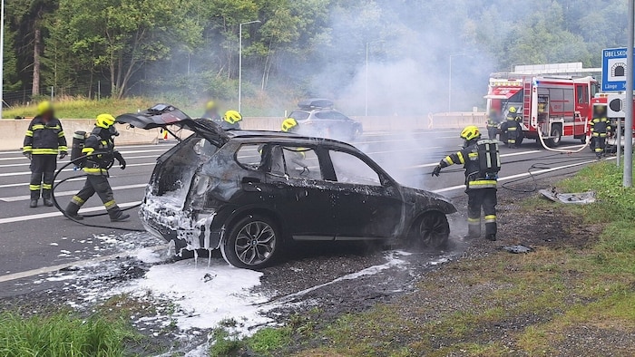 Der Brand konnte rasch gelöscht werden.