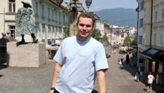 Neo-Adler Luca Erne fühlt sich in Villach bereits wohl.